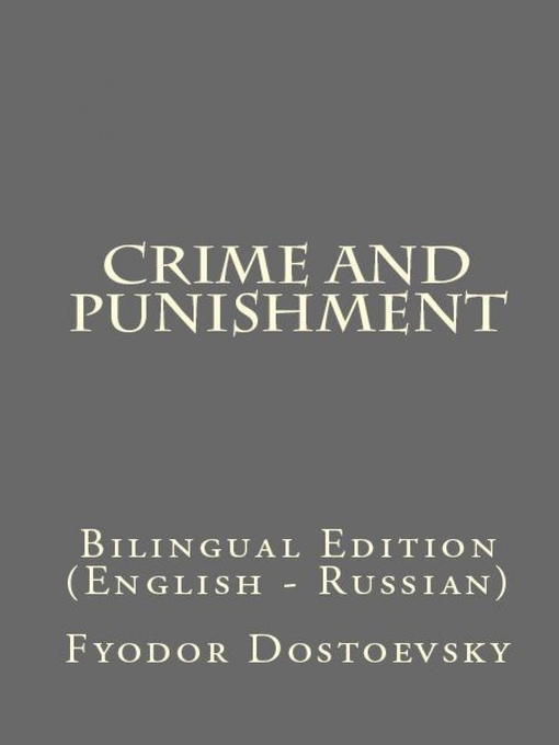 Cover image for Crime and Punishment